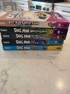 Dog Man & Cat Kid Graphic Novel Stack 5